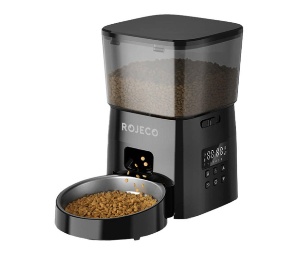 Rojeco INTELIGENTNY DOZOWNIK KARMY 2L PET FEEDER BUTTON VERSION - 1514975 - zdjęcie